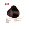 Crema-tinta resistente per capelli 231 Castano "Vip's Prestige"