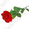 Цветок искусственный "Роза красная "56 см d-8,5 см.