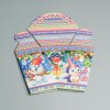 Подарочная коробка "На санках", фонарик, 12,5 х 14 х 14 см