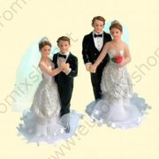 Фарфоровая фигурка "Жених и невеста" (11,5 см)