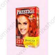 Crema-tinta resistente per capelli 217 Luce rame "Vip's Prestige"