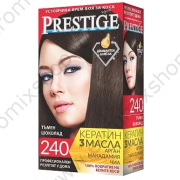 Crema-tinta resistente per capelli 240 Cioccolato fondente "Vip's Prestige"