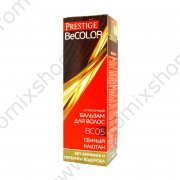 Balsamo colorante per capelli BC05 marrone scuro "vip's Prestige"