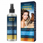 Спрей для волос с кератином, ланолином и коллагеном "Лошадиная грива" 350 ml