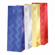 Sacchetto regalo per vino "Fiocco"  12x35x9 cm