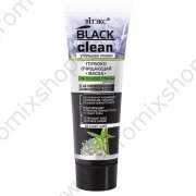 Maschera nera per viso detergente con argilla e carbone attivo "Black Clean" (75ml)