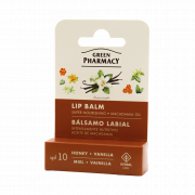 Balsamo labbra Green Pharmacy con miele e vaniglia, 3,6 g