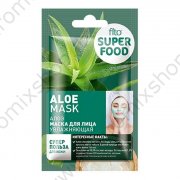 Maschera per il viso Aloe idratante "Фито SUPERFOOD" 10ml