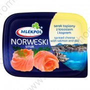 Сыр плавленый "Mlekpol" норвежский лосось (150g)