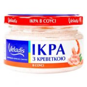 Uova di mallotto "Veladis" con gamberetti (160gr)