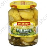 Zucchine patissone "ORZECH" marinate  (660g)