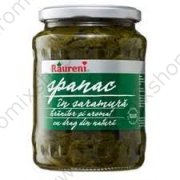 Spinaci in salamoia"RAURENI" 700g/350g