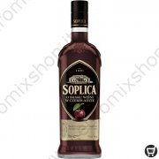 Алкогольный напиток "Soplica" вишня в шоколаде Alc. 30%, (0,5л)