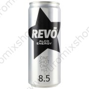 Напиток cлабоалкогольный энергетический  "Revo Alco Mix" 8,5% (330л)