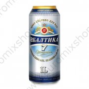 Birra "Baltika" n.7 5,4% in lattina (1l)