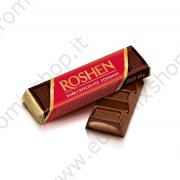 Barretta "Roshen" di cioccolato con ripieno di cioccolato fondente (40g)