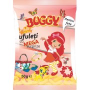 Bastoncini di mais "Buggy - Pufuleti" con sopresa per bambina (50g)