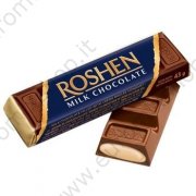 Barretta "Roshen" cioccolato al latte con ripieno di creme brulee (40g)