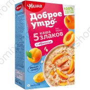 Porridge di avena "Uvelka" 5 cereali con albicocca (5x40g)
