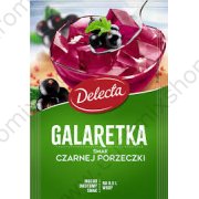 Gelatina "Delecta" al gusto di ribes nero (70g)