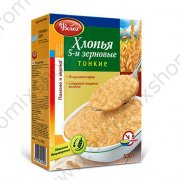 Fiocchi di 5 tipi di grano "Uvelka" sottili (350g)