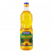 Olio di girasole "Chumak" non raffinato (0.9L)