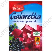 Gelatina "Delecta" al gusto di ribes nero (75g)