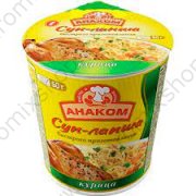Суп  "Анаком"Лапша с курицей стакан (50 г)