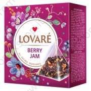 Чай "Lovare-Barry Jam" Бленд плодово-ягодного и цветочного чая с ароматом лесных ягод15х2г)