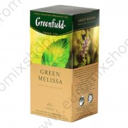 Tè verde "Greenfield - Green Melissa" con melissa (25x1,5g)