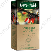 Tè nero "Greenfield - Barberry Garden" con crespino (25x1,5g)