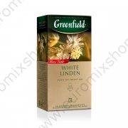 Tè nero "Greenfield - White Linden" con tiglio (25x1,5g)