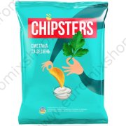 Patatine "Chipsters" al gusto panna acida e erbe aromatiche(60g)