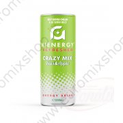 Energy drink "Rienergy Crazy mix" Kiwi+mela (250ml)