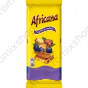 Cioccolato "Africana" con arachidi e uvetta (90g)