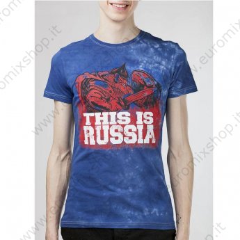 Maglietta blu "Russia"