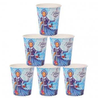 Bicchiere di carta 225 ml (6 pz)