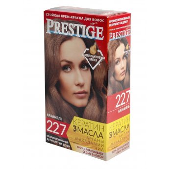 Crema-tinta resistente per capelli 227 Caramello "Vip's Prestige"