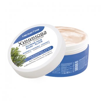 Maschera-elisir per capelli con chinino "Herbal Time" (200ml)