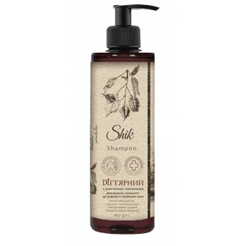 Shampoo con catrame vegetale con alatanina"Shik" 400 ml