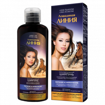 Shampoo per rinforzare e nutrire i capelli "Horse Line" 200 ml Shampoo per rinforzare e nutrire i capelli "Horse Line" 200 ml