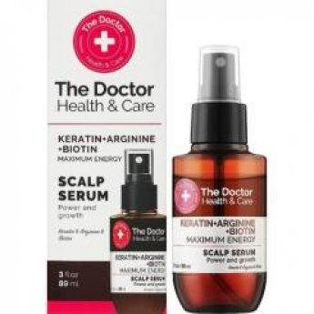 Siero per capelli The Doctor Health & Care Cheratina + Arginina + Biotina Massima Energia 89 ml