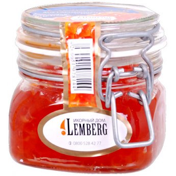 Uova di salmone keta "Lemberg- Gold" (250g) Uova di salmone keta "Lemberg- Gold" (250g)