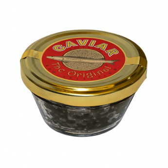 Caviale nero pastorizzato (Storione bianco) (50g) Caviale nero pastorizzato (Storione bianco) (50g)