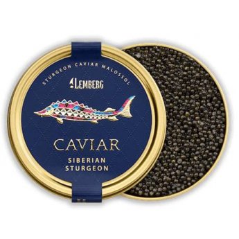 Caviale di storione siberiano "Lemberg" (30gr)