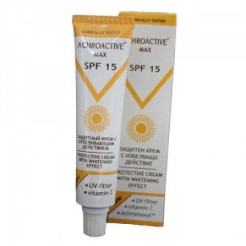 Crema per viso con effetto sbiancante "Achroactive Max" SPF 15