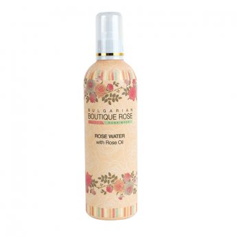 Acqua di rosa con olio di rosa "BULGARIAN BOUTIQUE ROSE" 330 ml.