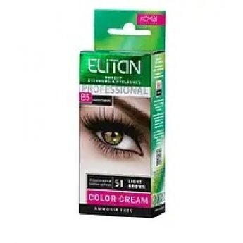 Tinta in crema per sopracciglia e ciglia "Elitan" tono 51 - Biondo scuro 5 ml