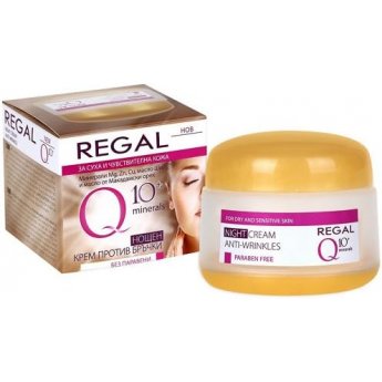 Crema Notte contro le rughe Q10+rminerals "Regal" 50ml Crema Notte contro le rughe Q10+rminerals "Regal" 50ml