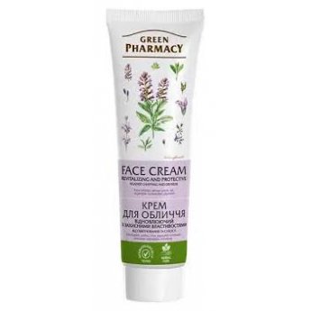 Crema viso Green pharmacy ricostituente con proprietà protettive 100 ml